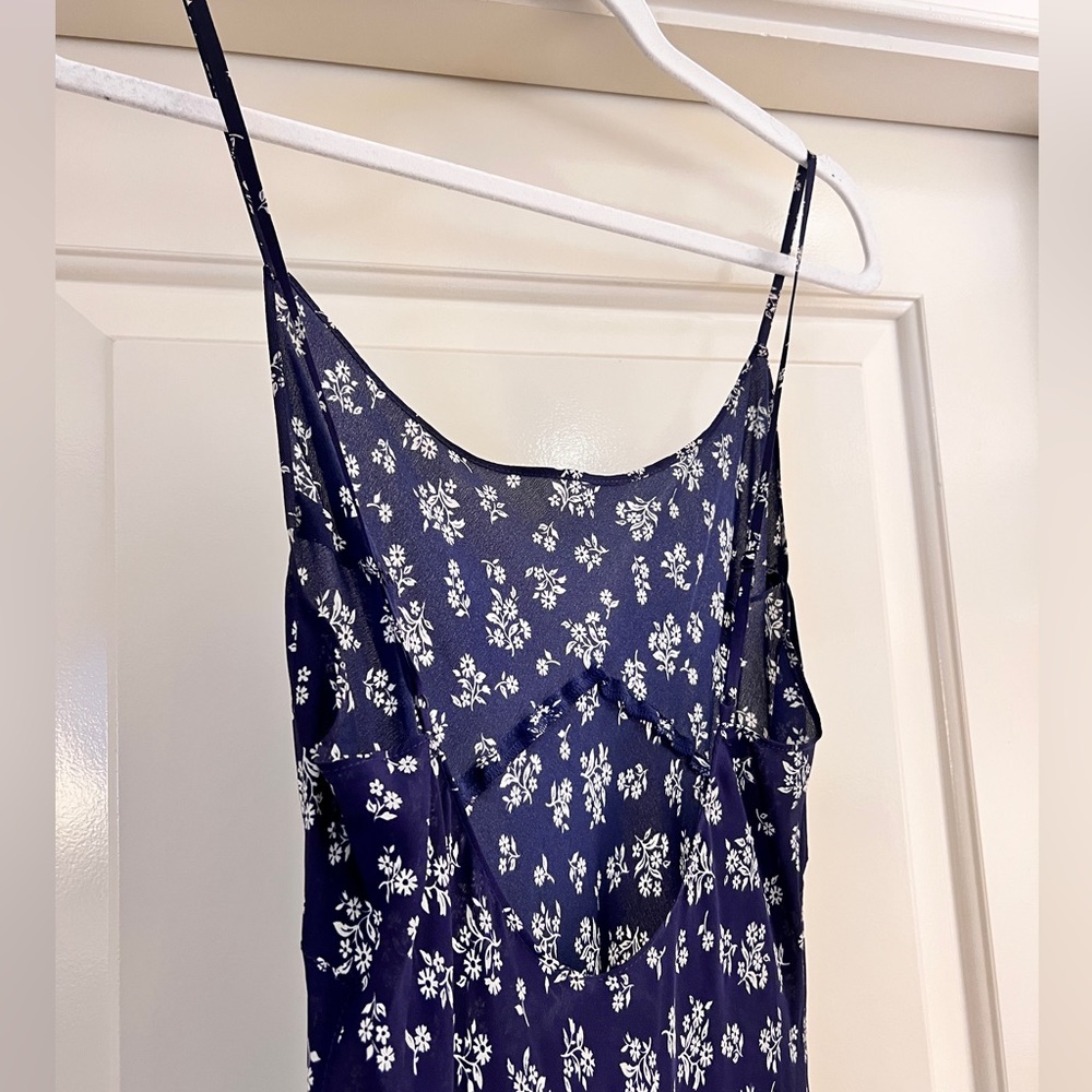 Realisation Par Navy Floral Slip Dress - Picture 5 of 6